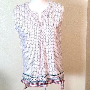 Princess Cruises patriotic top w/sparkles, M